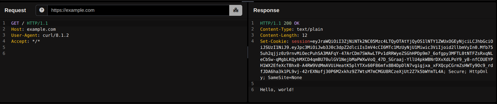 New Caido future to test the new workflow